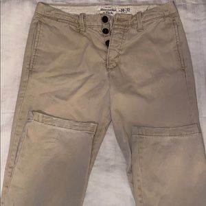 Abercrombie & Fitch Khaki pants
